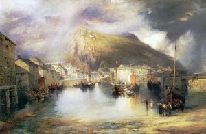 ポルペロ、コーンウォール、1907 作： William Penn Morgan